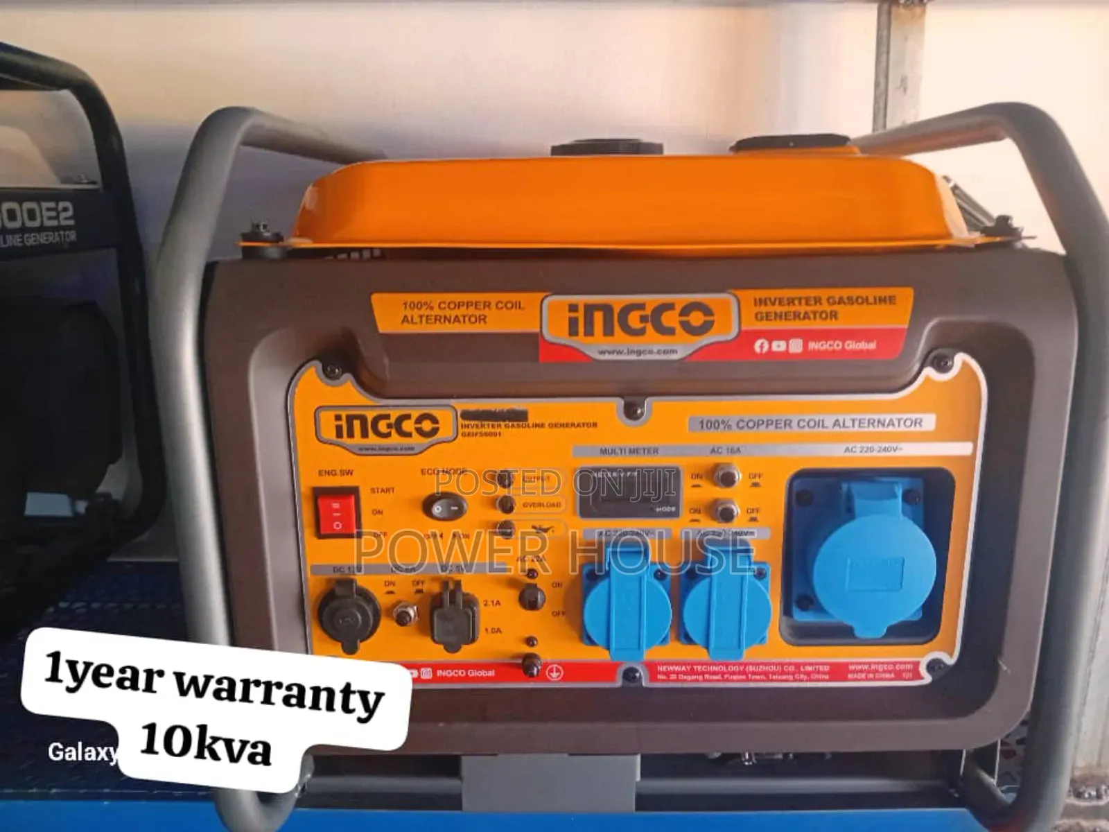 Prime Safex Fex Ingco Petrol Generator 10kva 13000watts 10kv