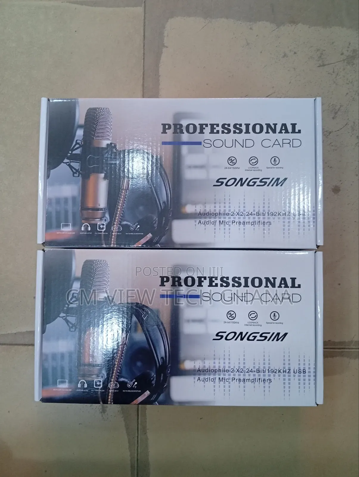 Professional Recording Sound Card