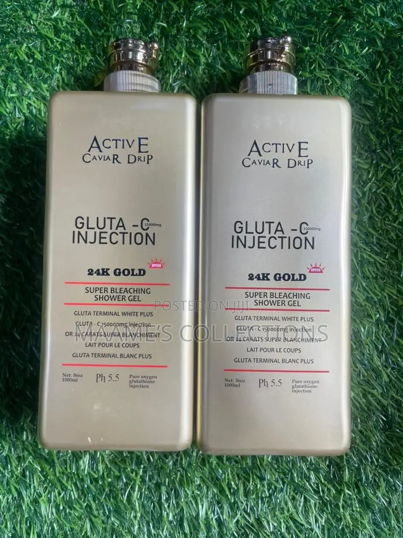 Active Caviar Drip Kojie Skin Lightening Shower Gel