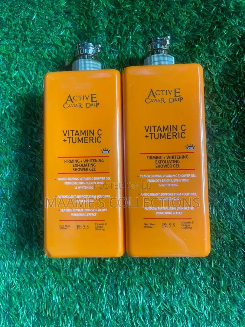 Active Caviar Drip Kojie Skin Lightening Shower Gel