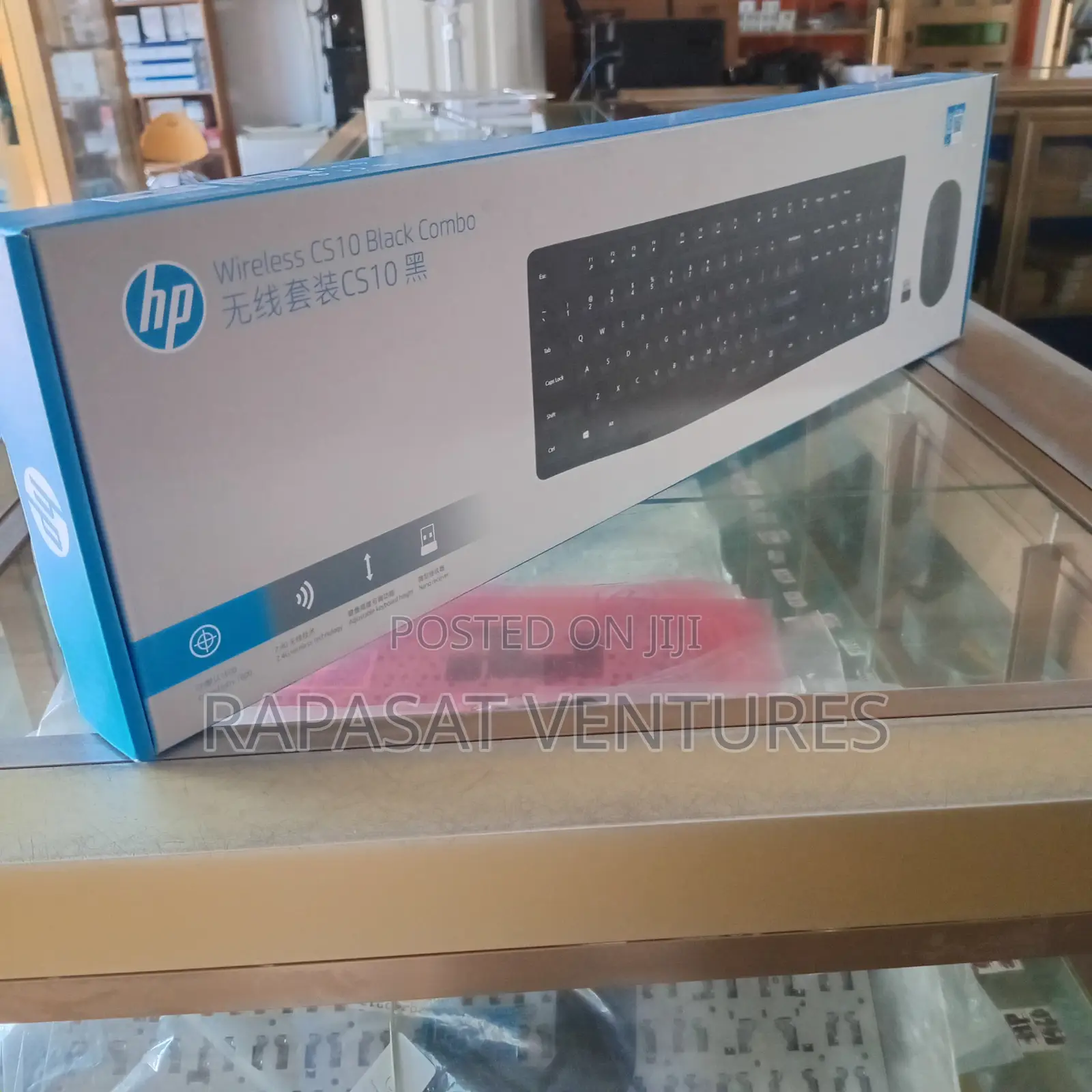 Hp Cs10 Wireless Keyboard Mouse - Original