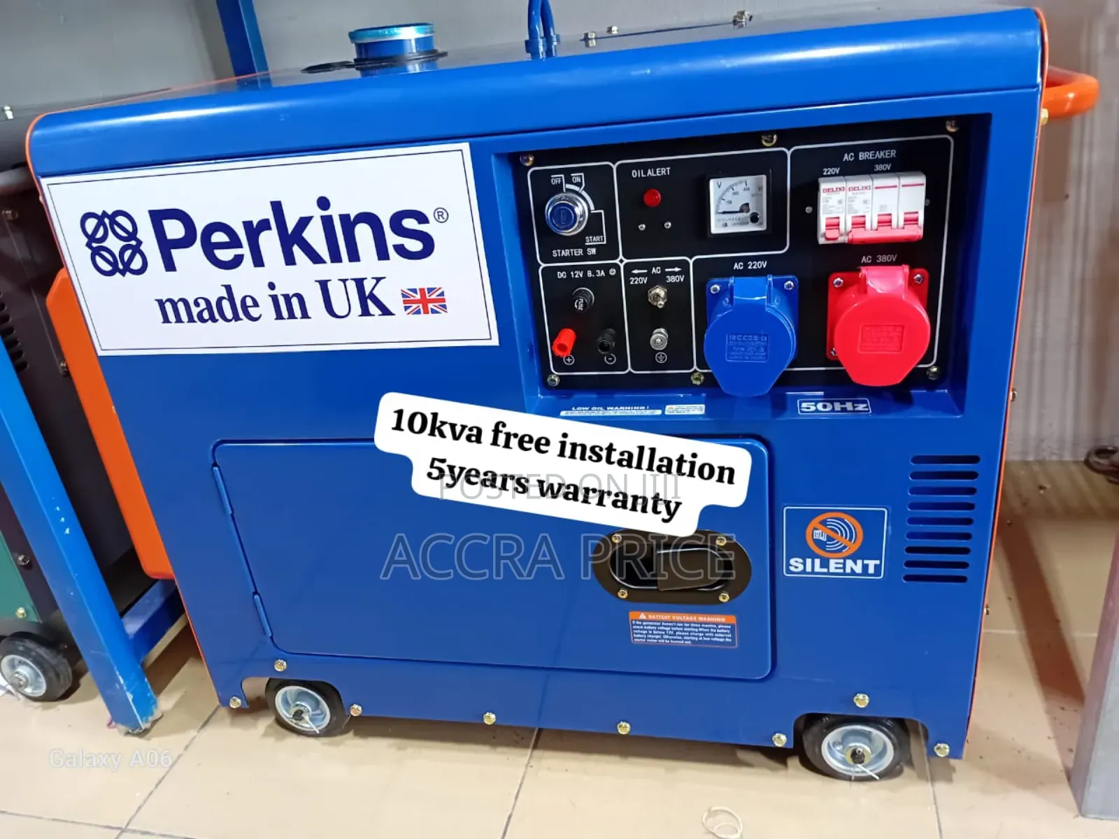 Zenith Gen Perkins 10kva 13000watts Diesel Generator 10kva