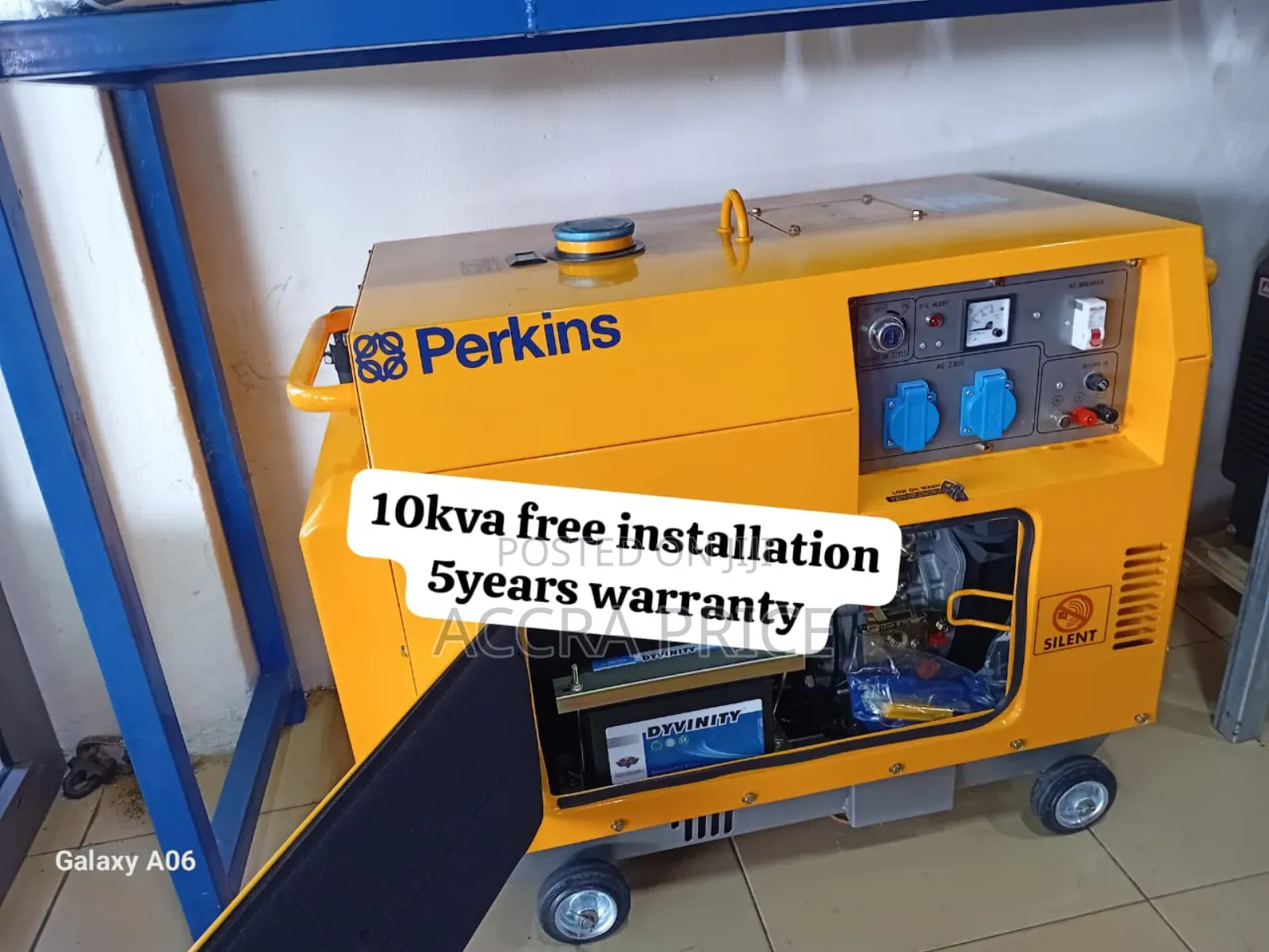 Vega Ring Perkins 10kva Diesel 13000wats Diesel Gen