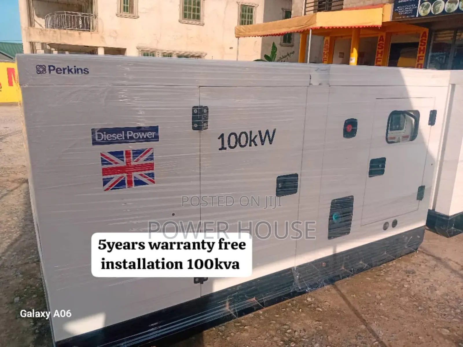 Mirage 100kva Perkins Diesel Engine 100kva Perkins
