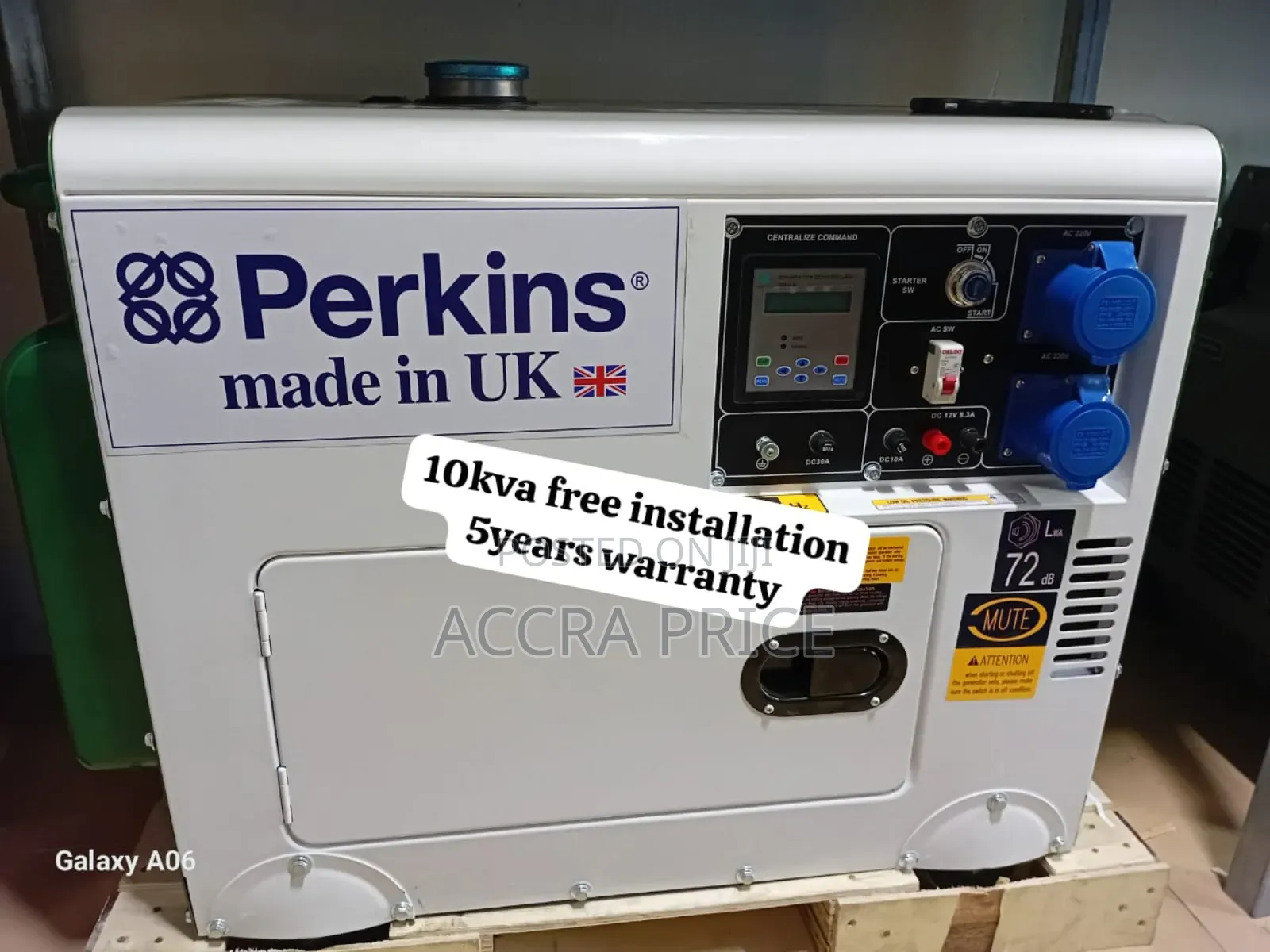Solara Lunch Perkins 10kva 13000watts Diesel Generator