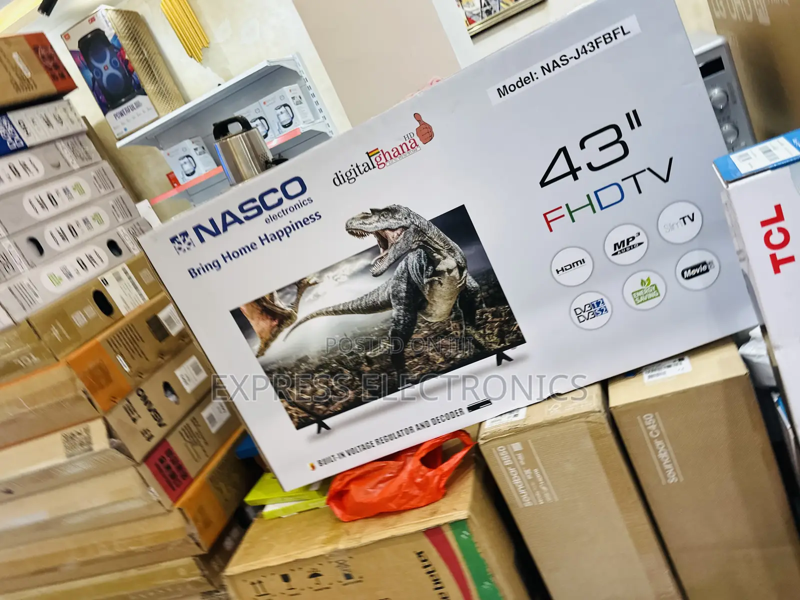 Text Us for Your Nasco 43”Fhd Satellite Digital