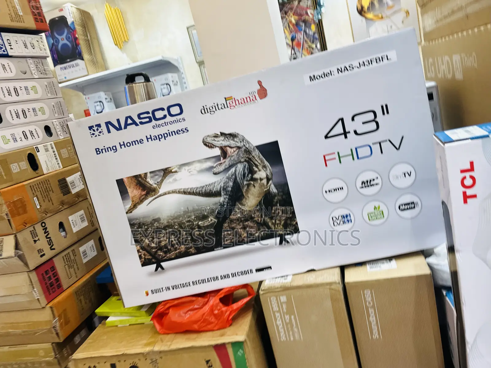 Text Us for Your Nasco 43”Fhd Satellite Digital