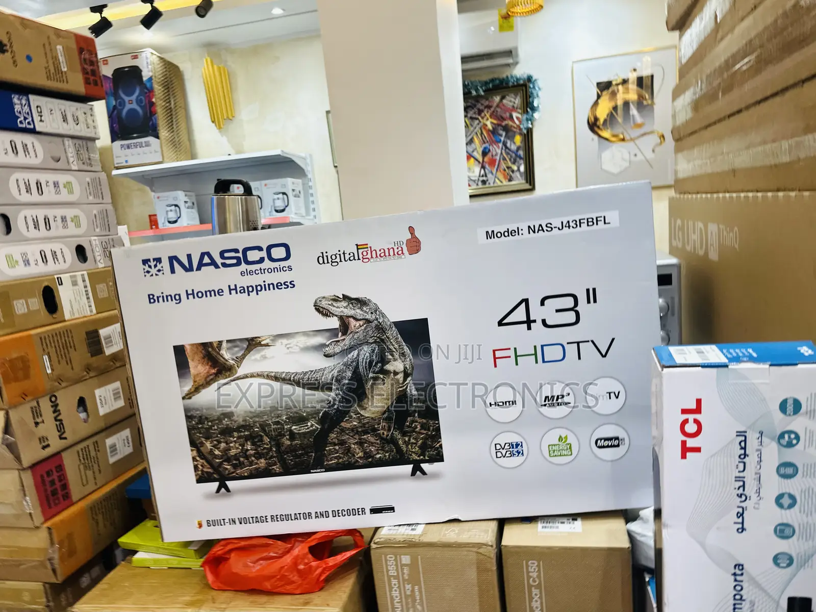 Locate Us at Adabraka for Nasco 43”Satellite FHD