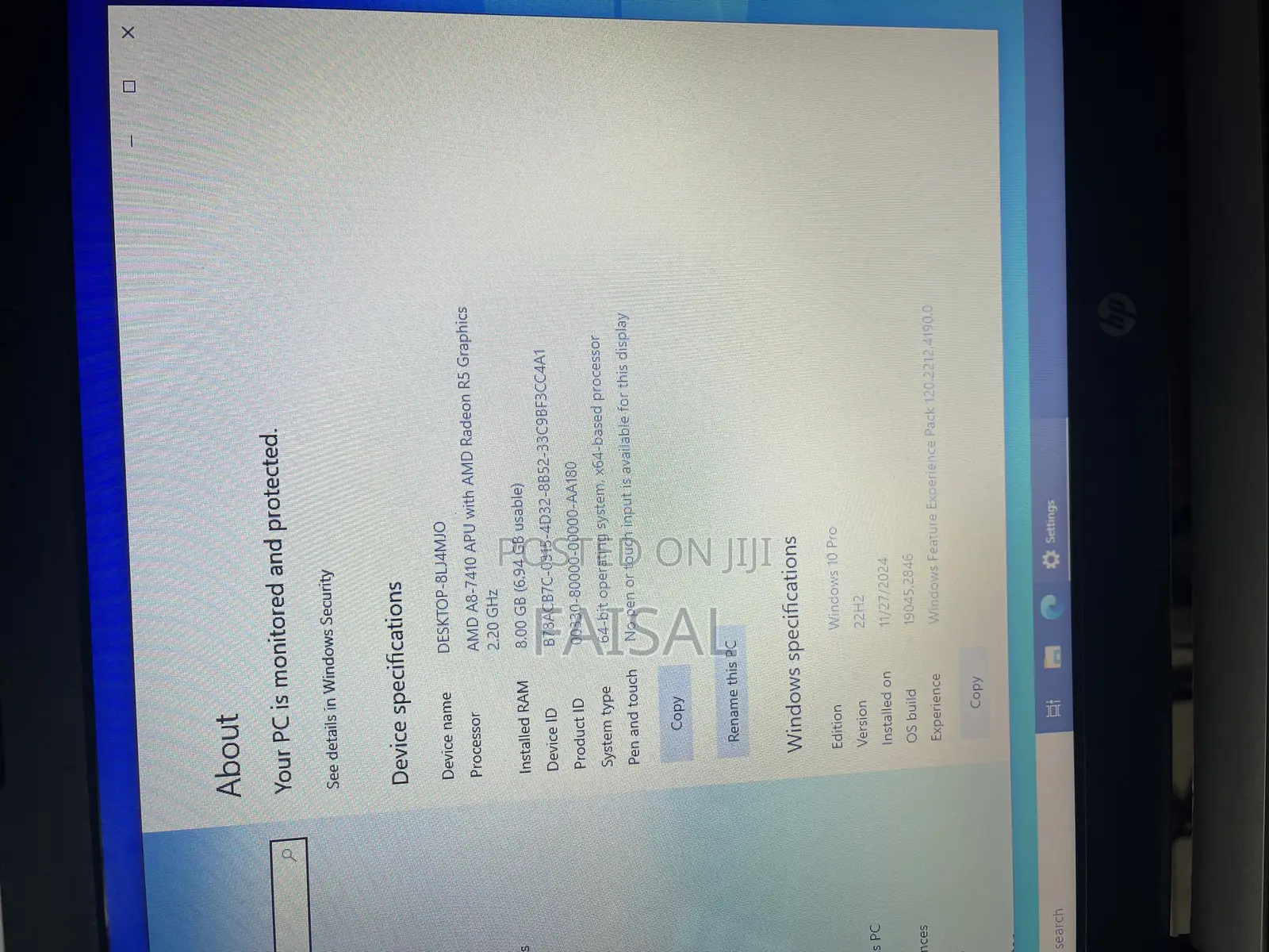 Laptop HP Pavilion 17 8GB AMD A8 HDD 1T