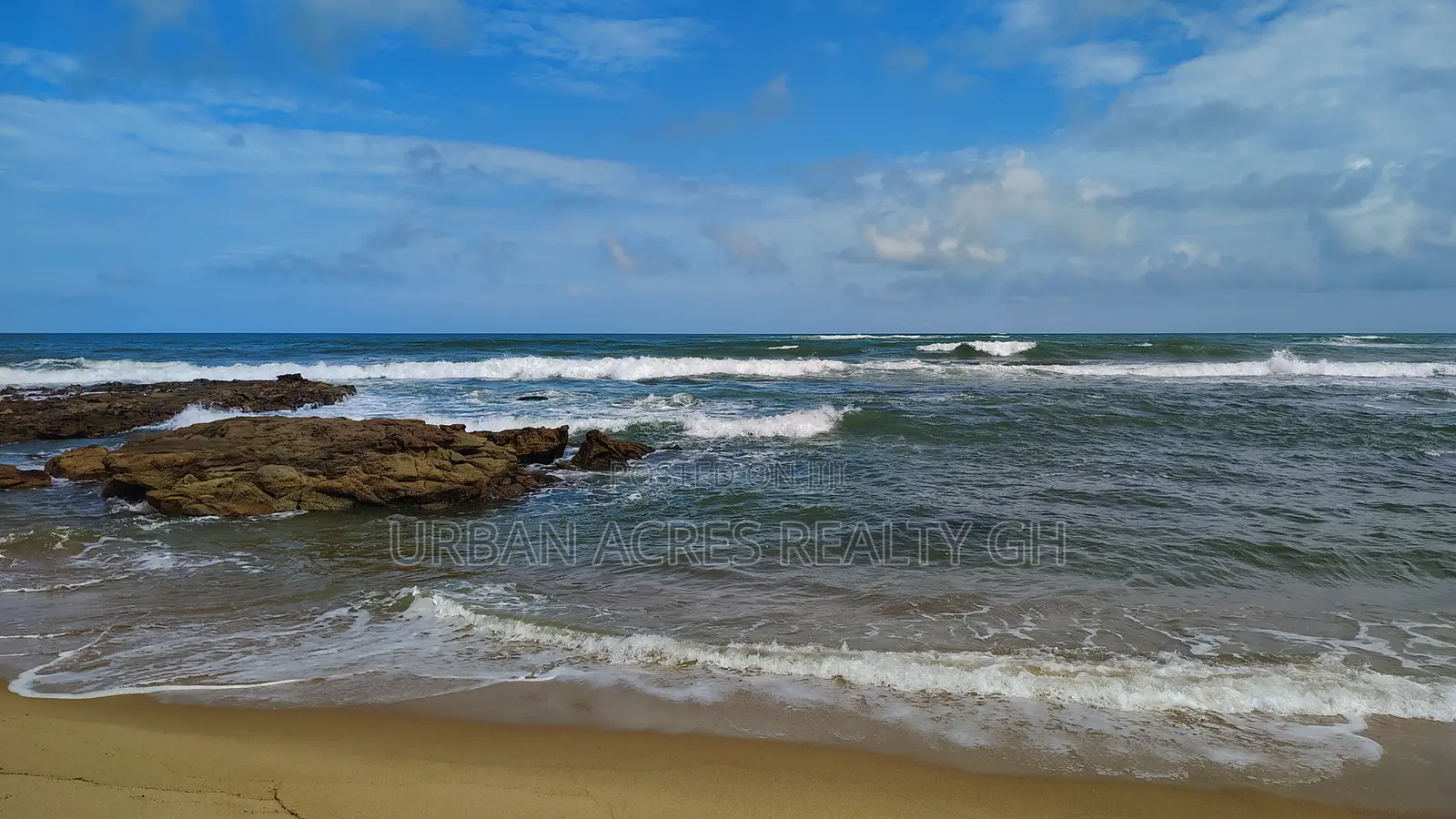 Western Region, (Busua) _ 7+ Acres Oceanfront Land
