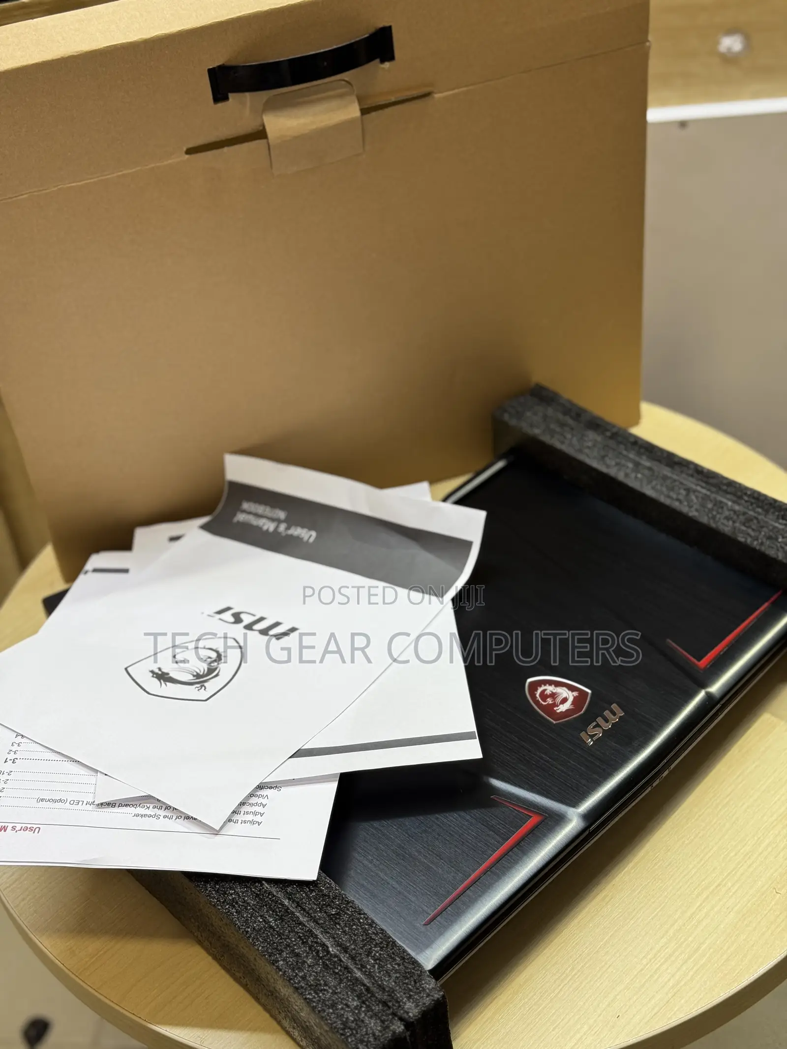 New Laptop MSI GP63 Leopard 8RD 16GB Intel Core I7 HDD+SSD 1T