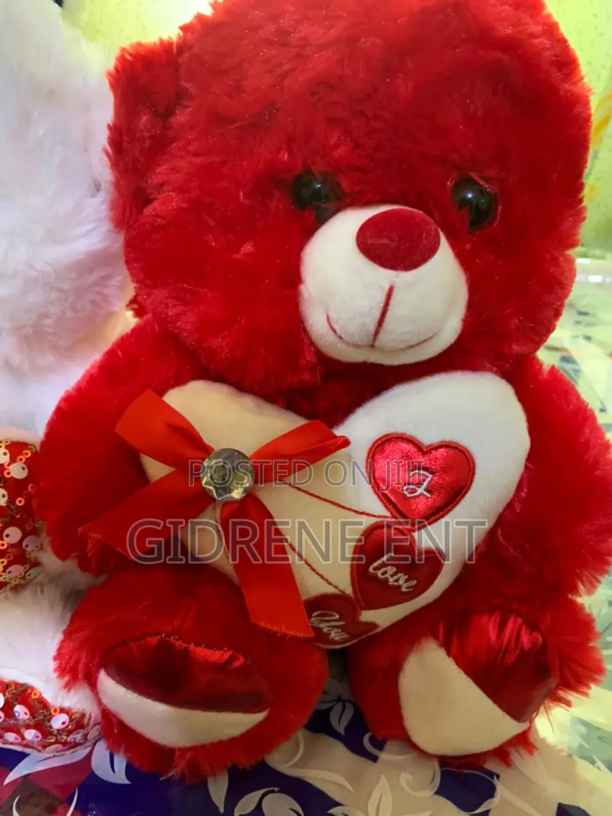 Medium Teddybear Red