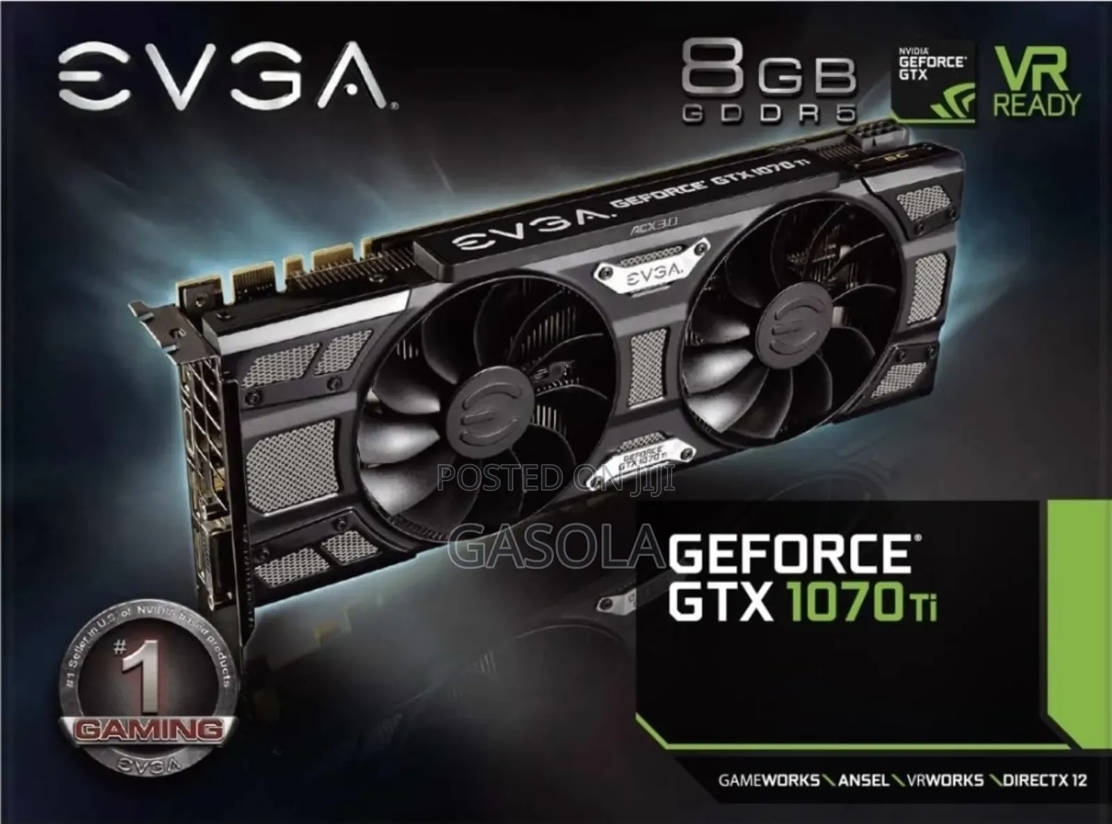 Evga Geforce GTX 1070 Ti Sc Gaming Graphics Card