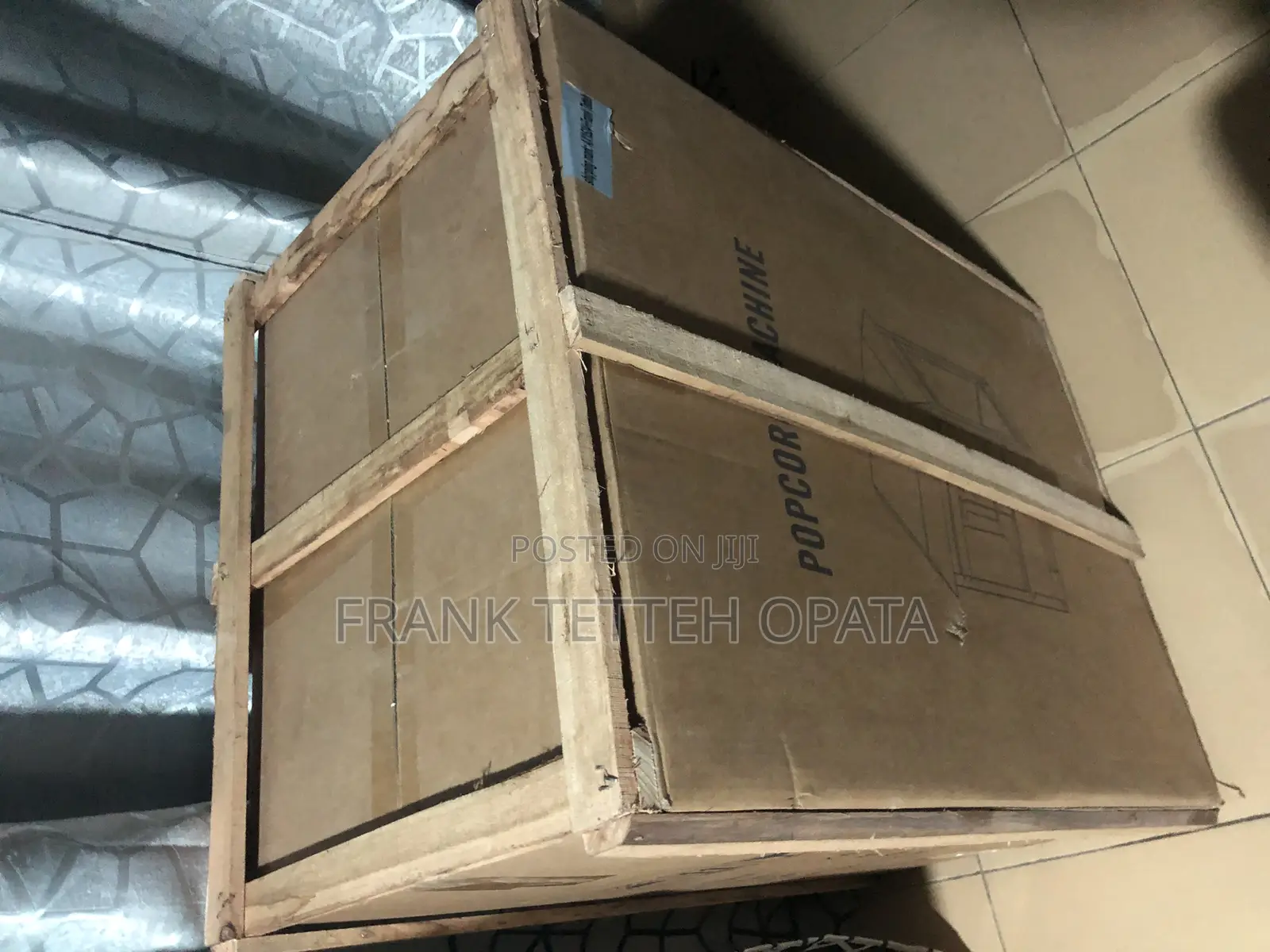 Electric Commercial Popcorn  Machine With Warmer