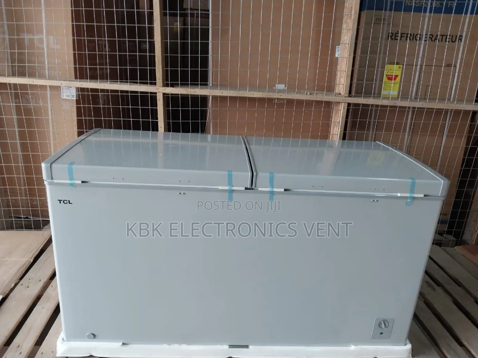 TCL 510ltr Double Door Chest Freezer