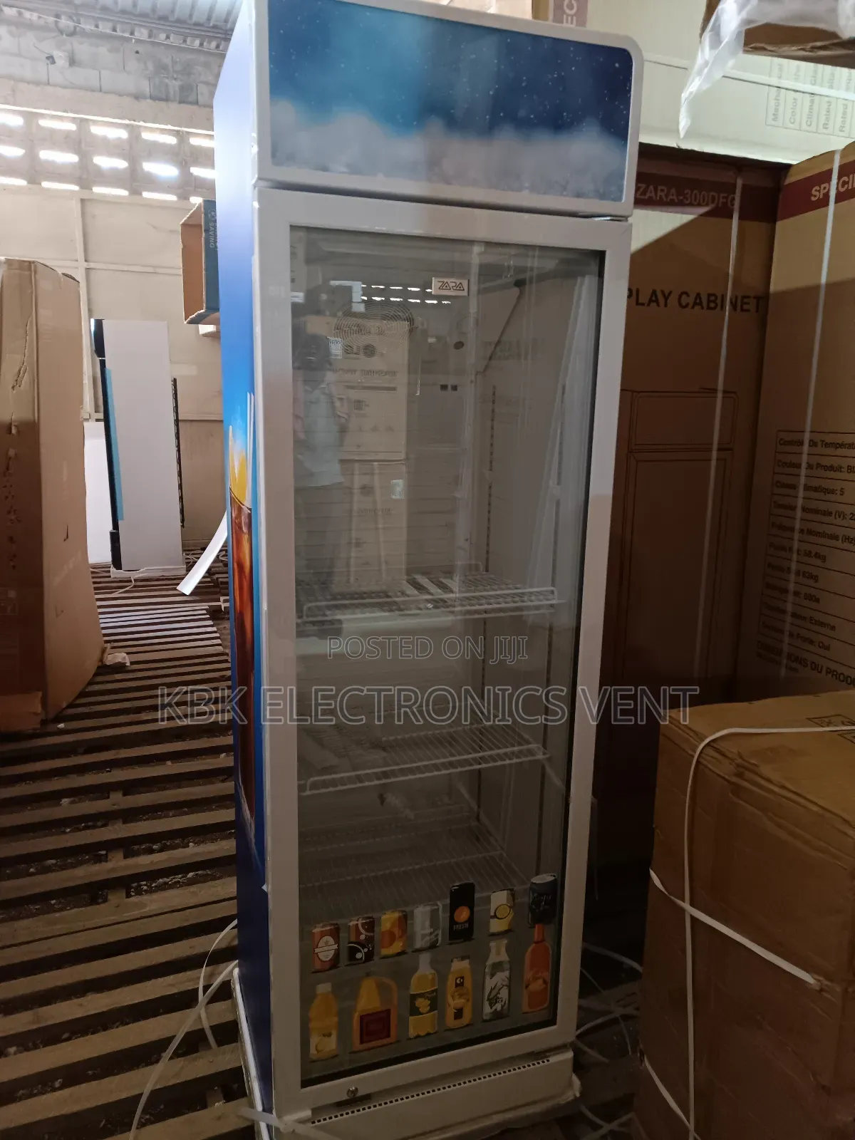 Zara 300ltr Display Refrigerator