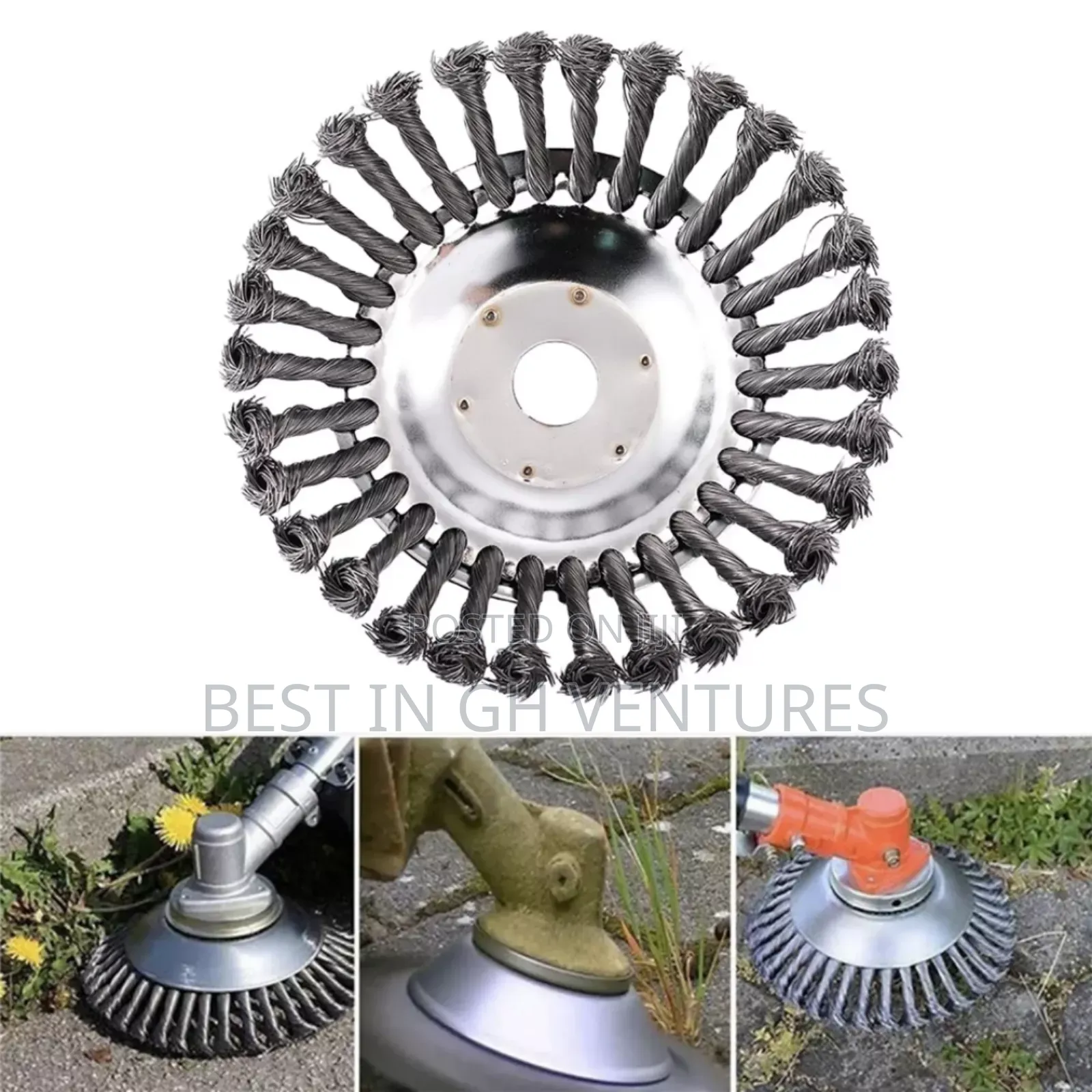 Universal Round Steel Wire Blade for Brush Cutter