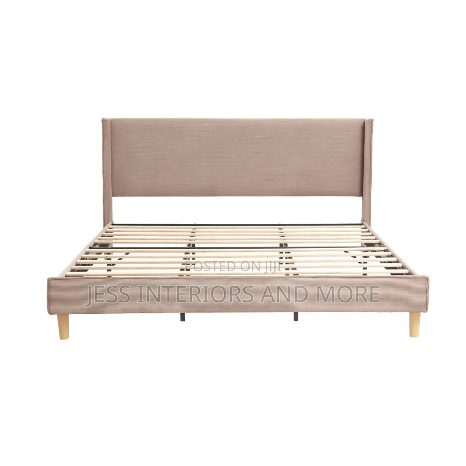 Queen Size Bed Frame (Mink)