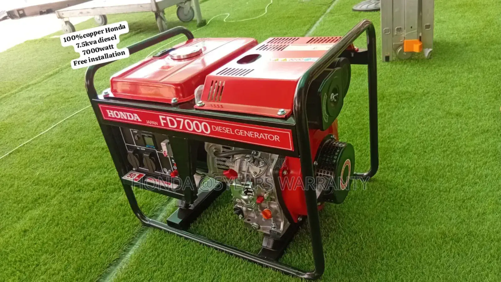 7000watt 7.5kva Honda Diesel Generator 7.5kva 7000watt