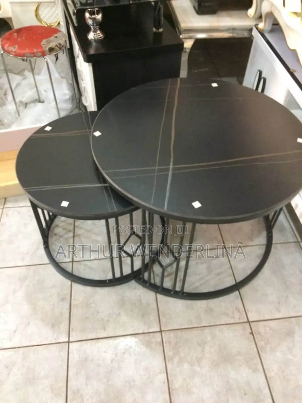 2 in 1 Round Shape Center Table