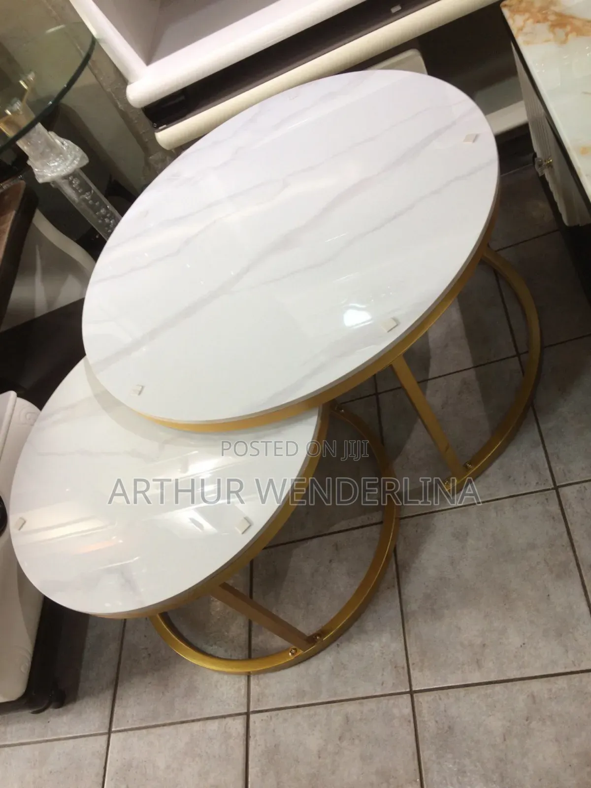 2 in 1 Round Shape Center Table