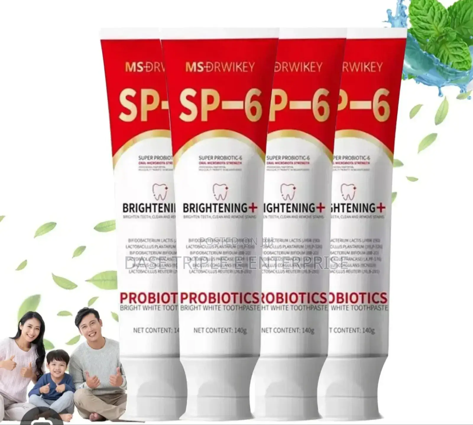 Sp 6 Probiotic Whitening Toothpaste