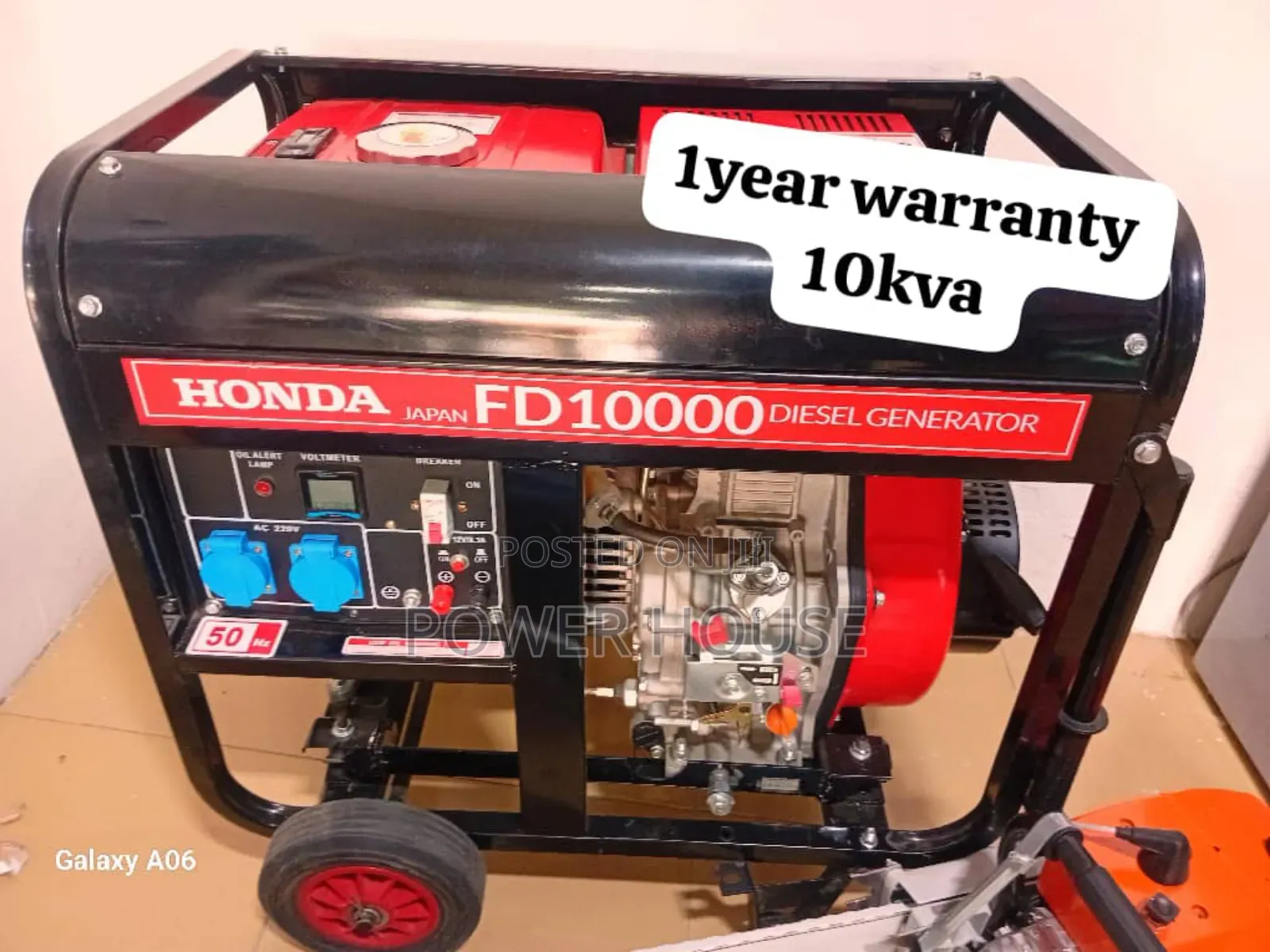 Panel Obsidian Force Honda Diesel Engine 10kva 13000watts