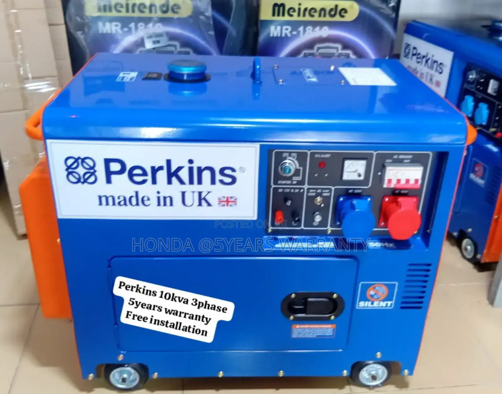 10kva 3phase Perkins Generator 13000watt Silent Perkins