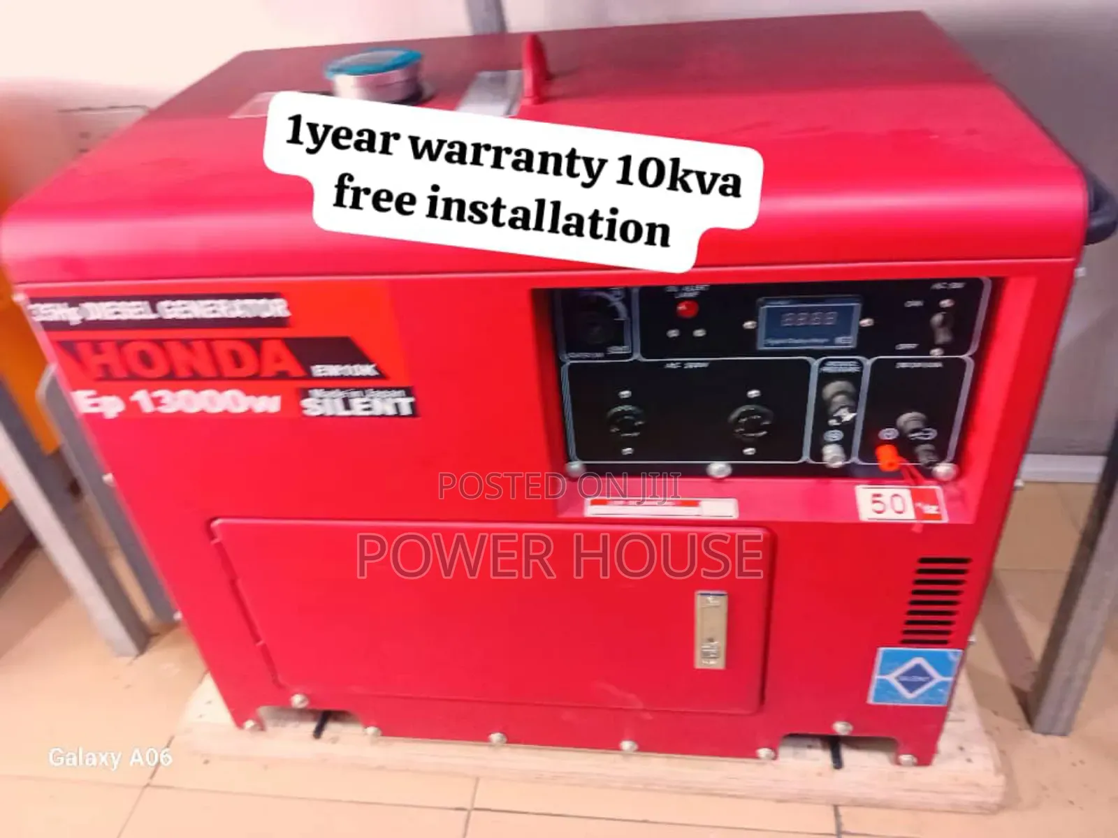 Panel Omega Grid Honda Diesel 10kva Diesel 13000watts