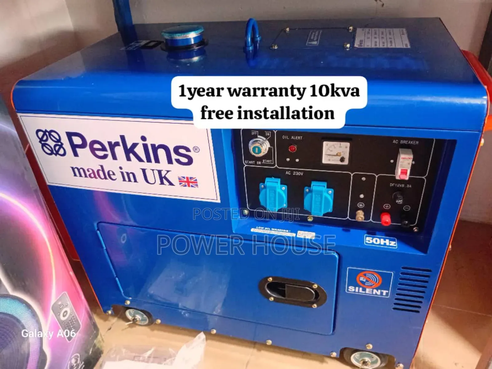 Panel Bravo Sphere Perkins Diesel 10kva 13000watts Diesel