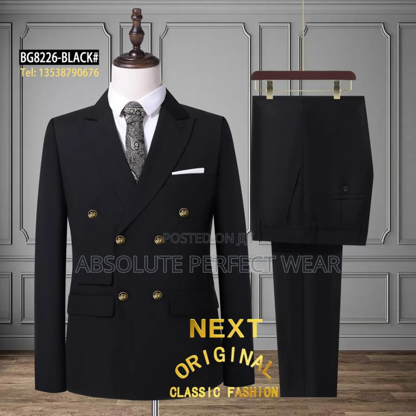 Mens Suit Made of 100% Quality Available