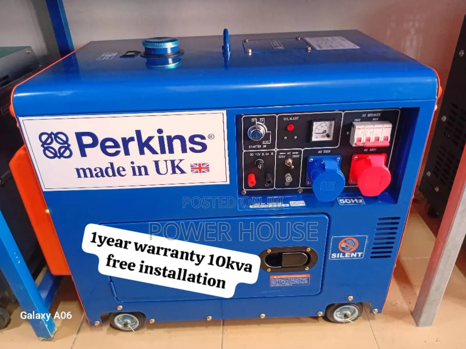 Panel Tempest Vault Perkins Diesel 13000watts 10kv Diesel