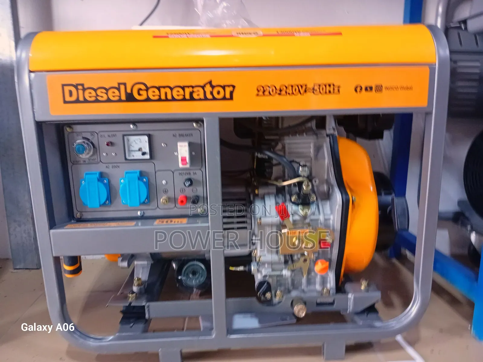 Panel Altair Power Ingco Generator 10kva Diesel