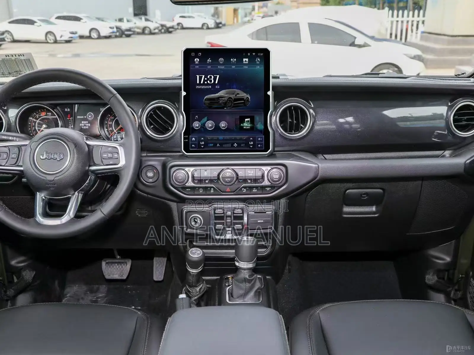 Jeep Wrangler 2018 to 2023 Android