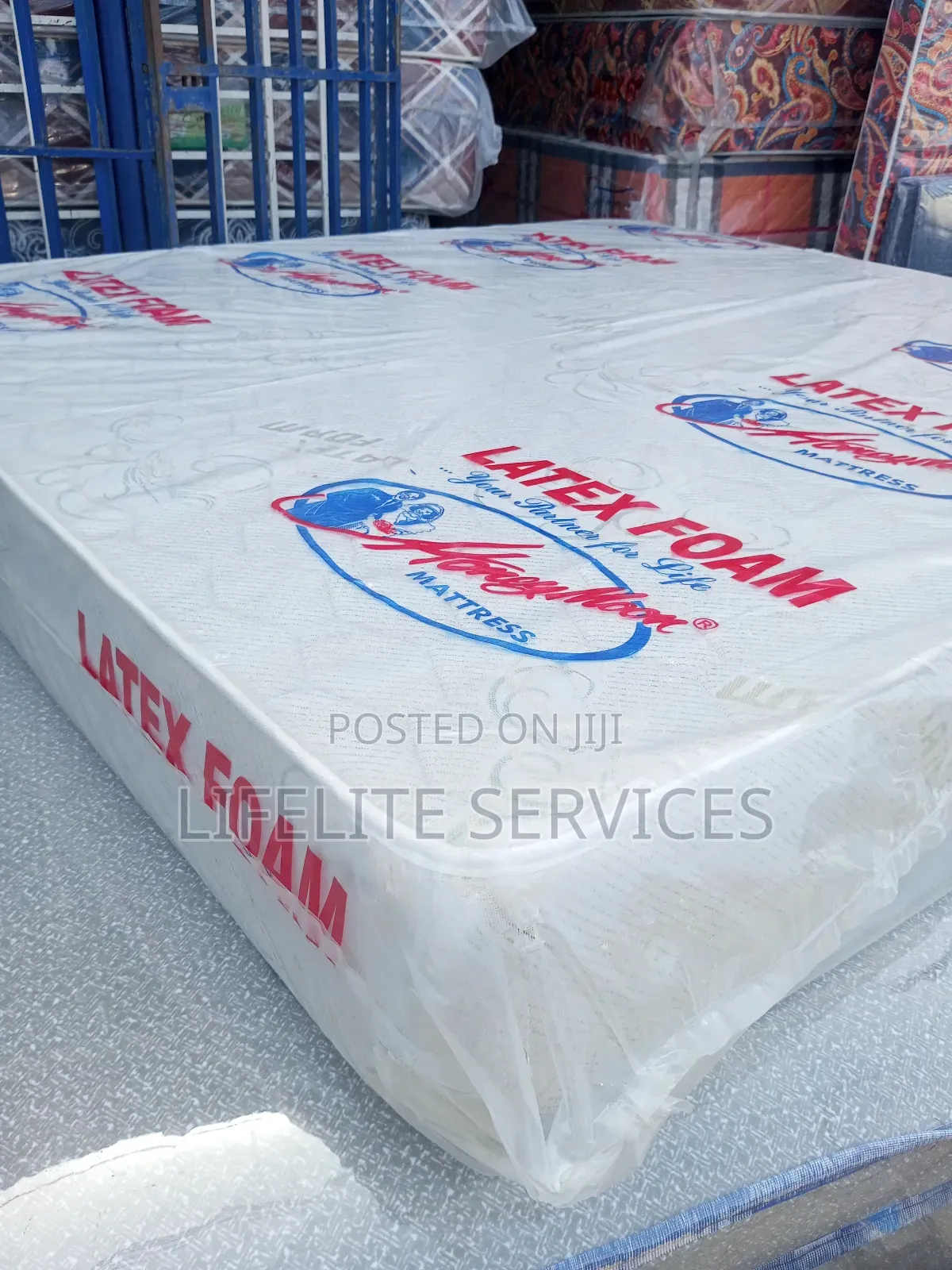 King Size 10" Mattress Jacquard Covered