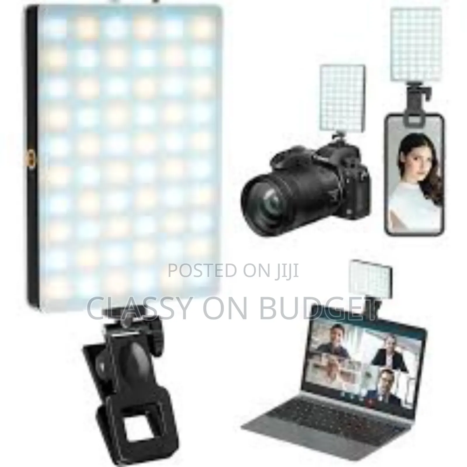 Portable Led Camera Light for Phones/ Laptop/ Camera