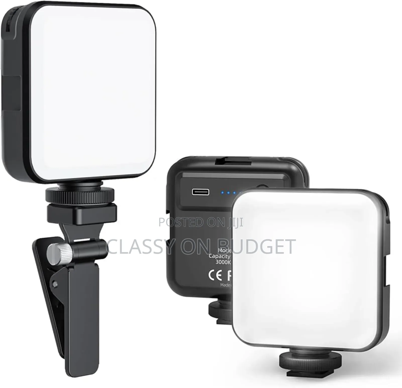 Portable Led Camera Light for Phones/ Laptop/ Camera