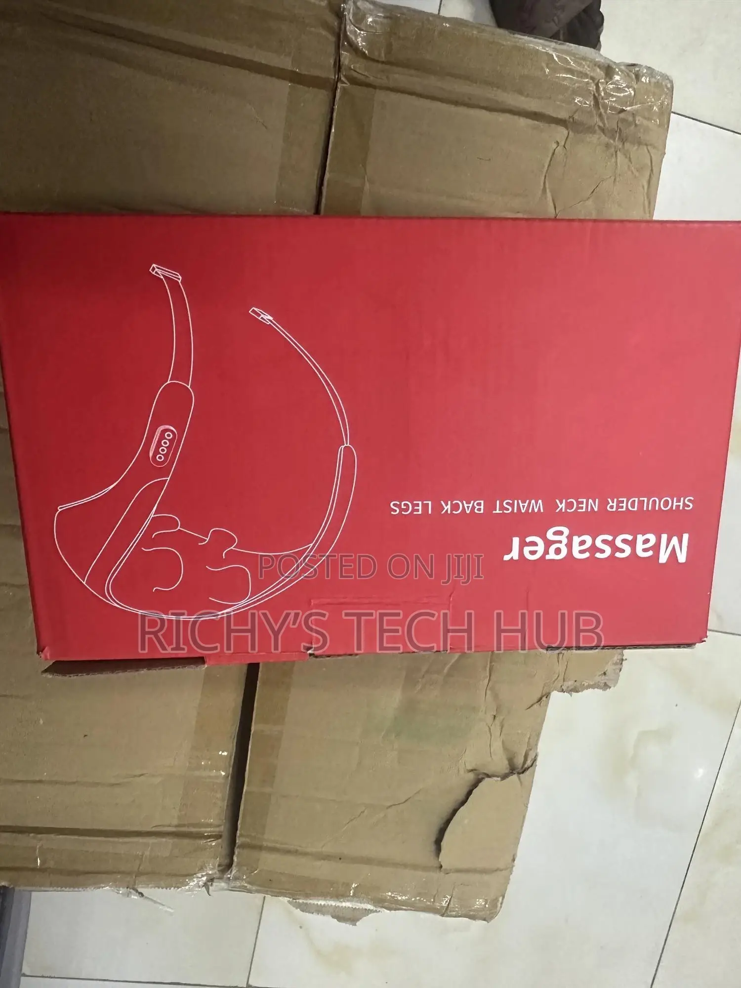 Deep Tissue Neck and Shoulder Waist and Back Massager Belt