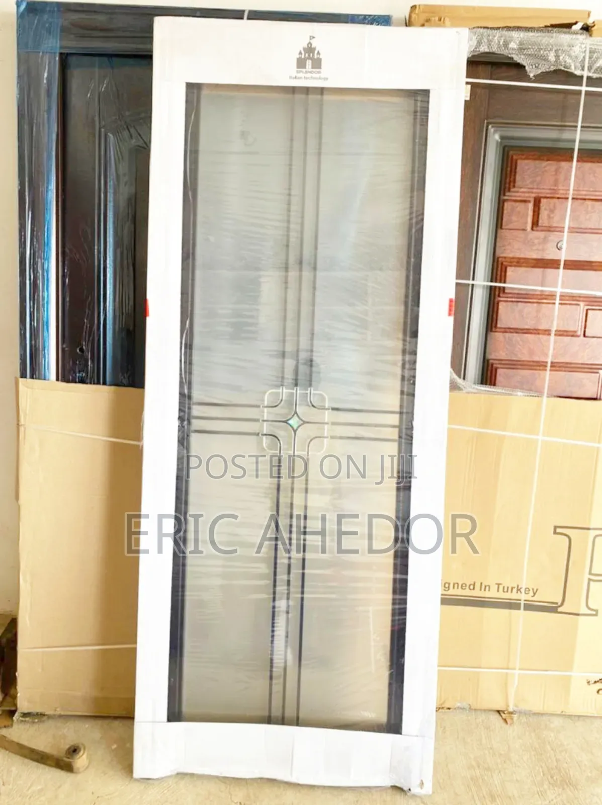Strong Beautiful Security Door Bathroom Door and Handle