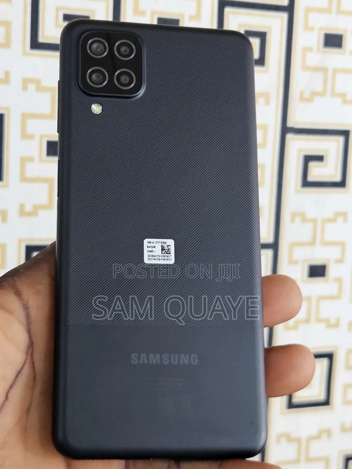 New Samsung Galaxy A12 64 GB Black