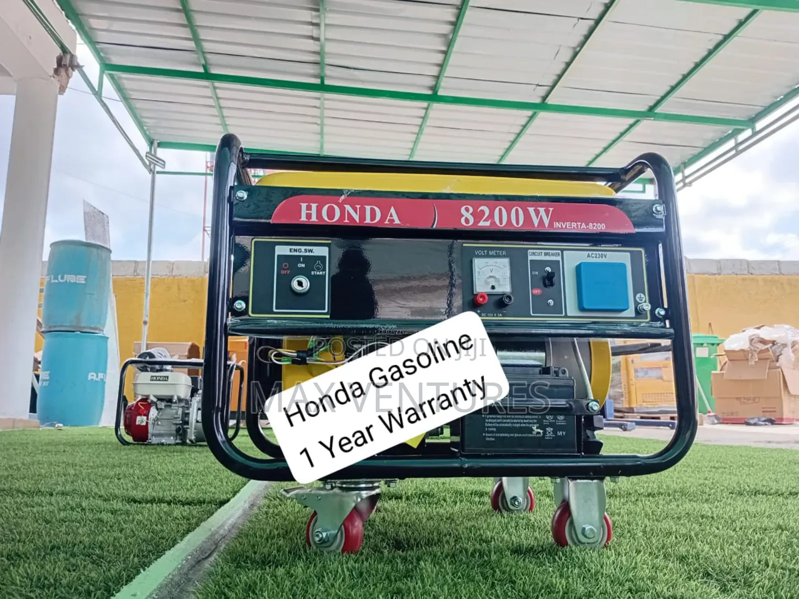 Honda 8200watts Gasoline Engine Keystart 230v