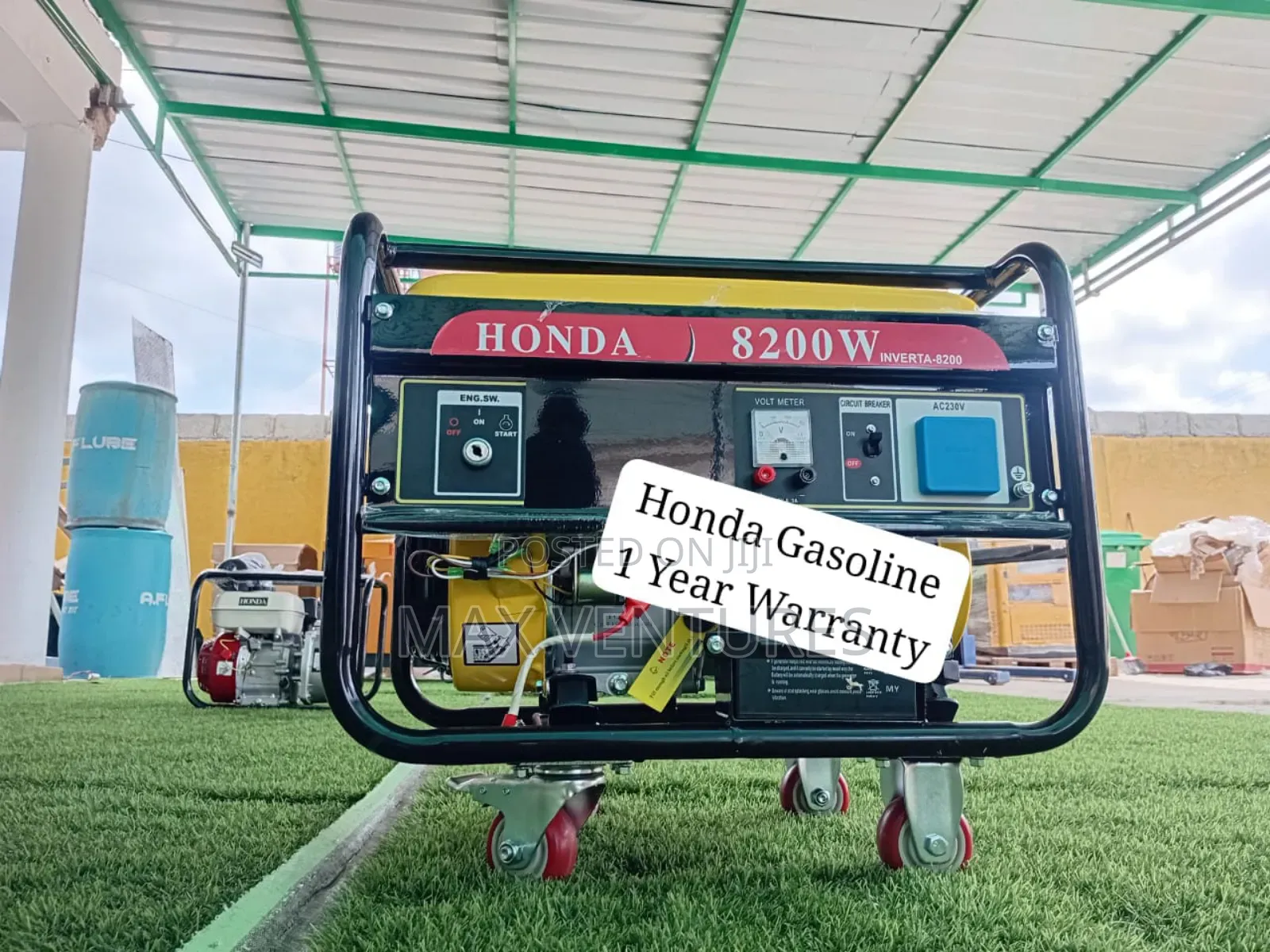 Honda Gasoline Generator 8200watts Honda