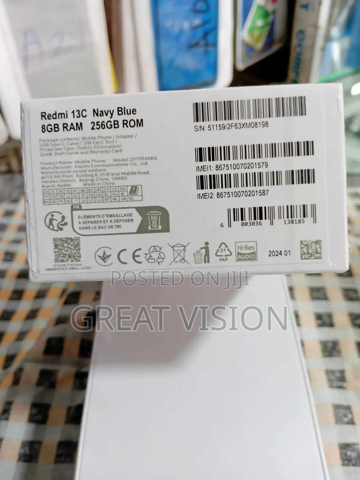 New Xiaomi Redmi 13C 256 GB Blue