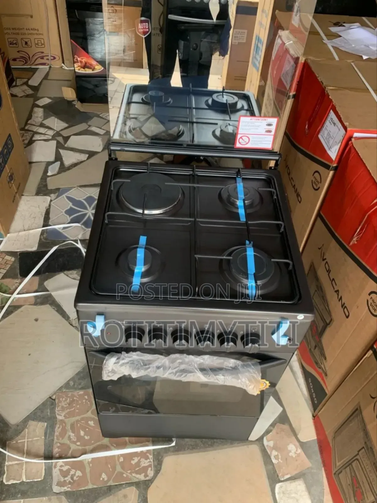 Volcano 50x50cm 3gas Electric Burner Has Commercial Grade