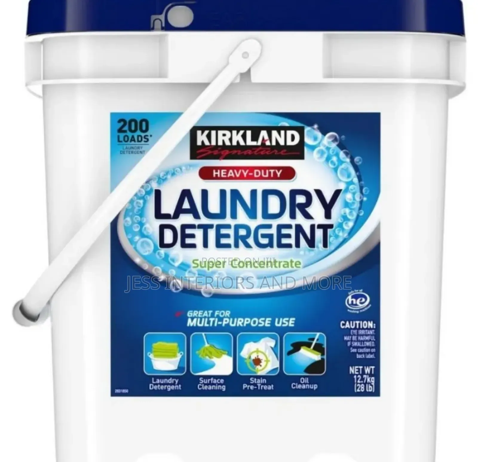 Kirkland Heavy Duty Powder Laundry Detergent - 12.7kg