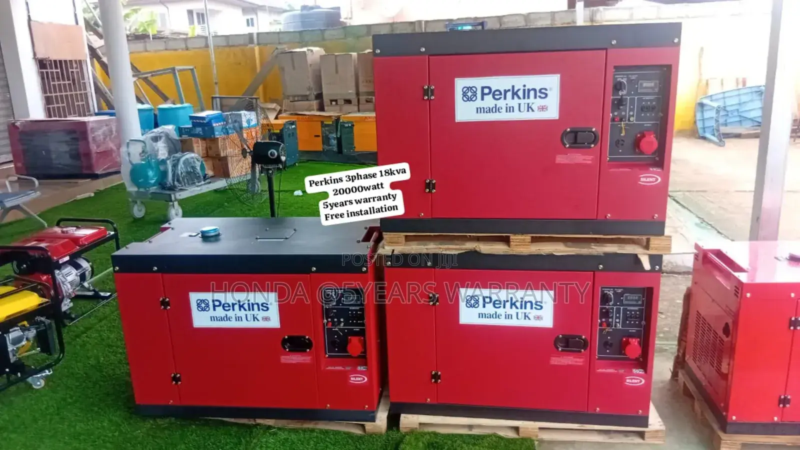 Powering a Brighter Life Perkins Generator 18kva 3phase 18kv