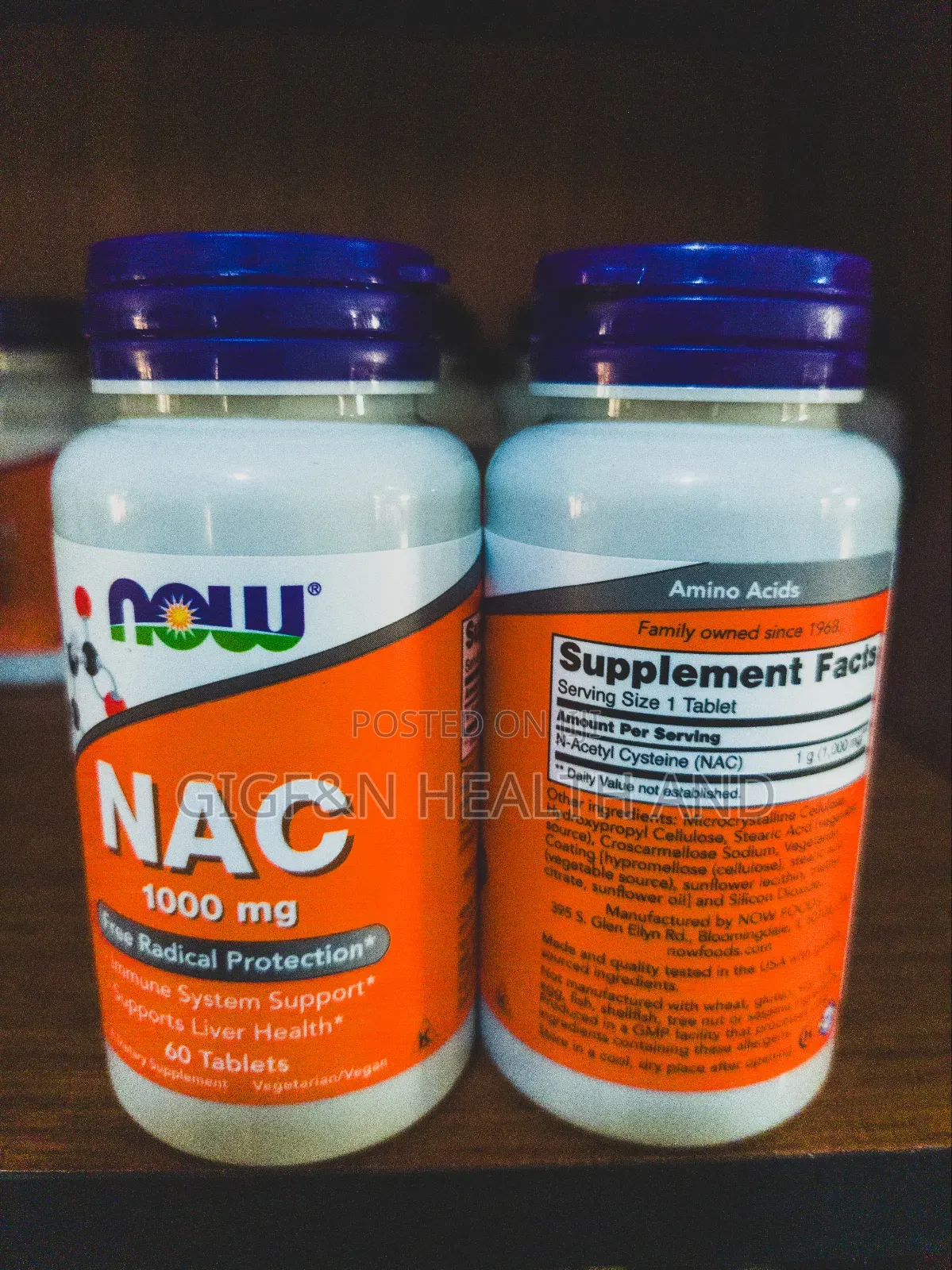 Now Nac 1000mg Liver Detox (2028 Expiry)