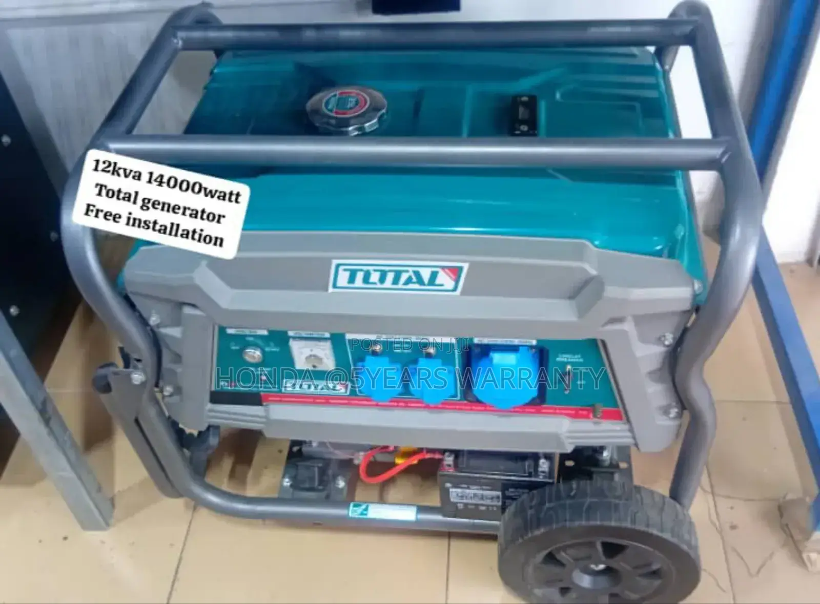 Harnessing Energy for Good Total 12kva 14000watt Generator