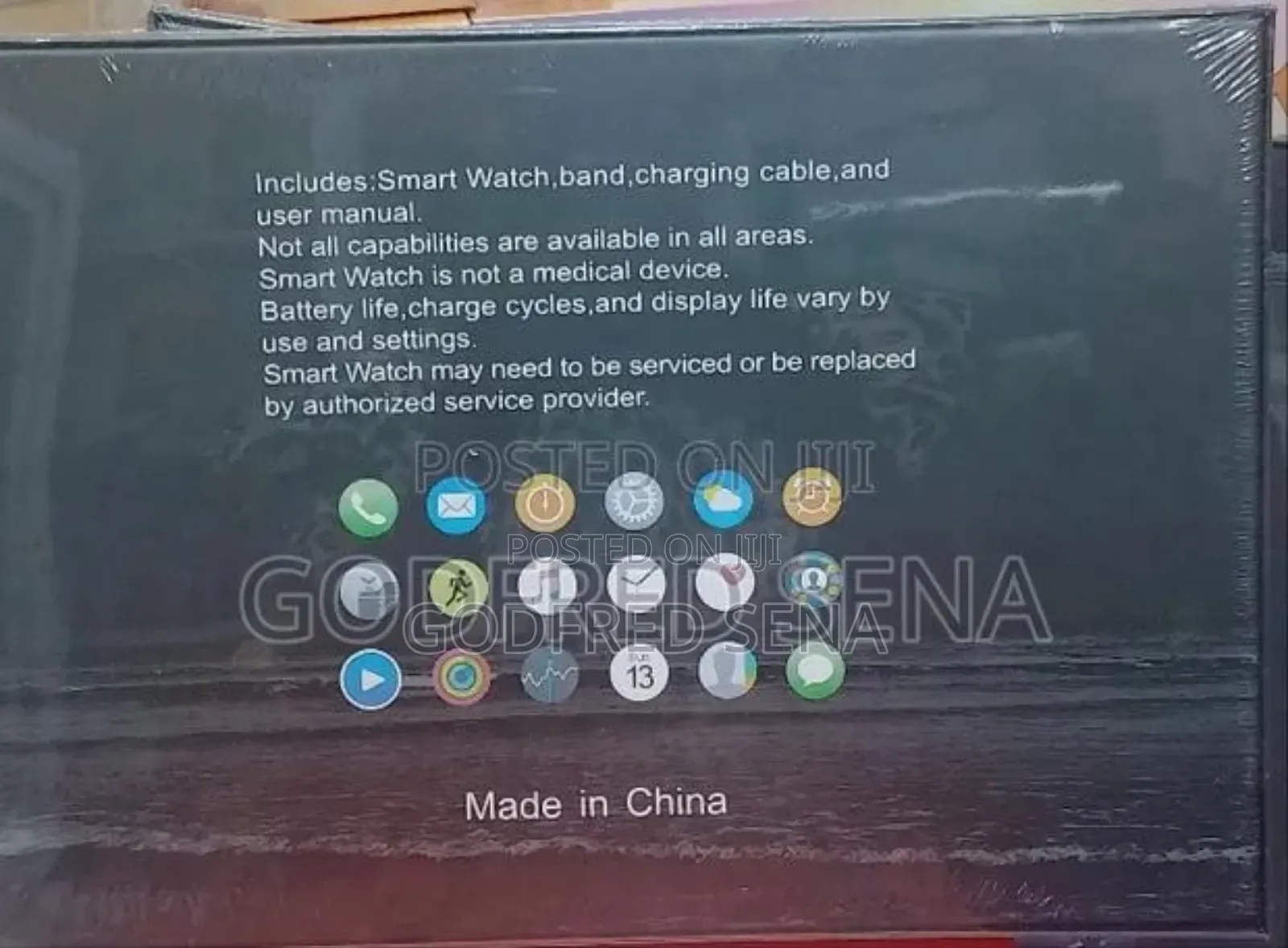 H20 10 in 1 Strap Smart Watch