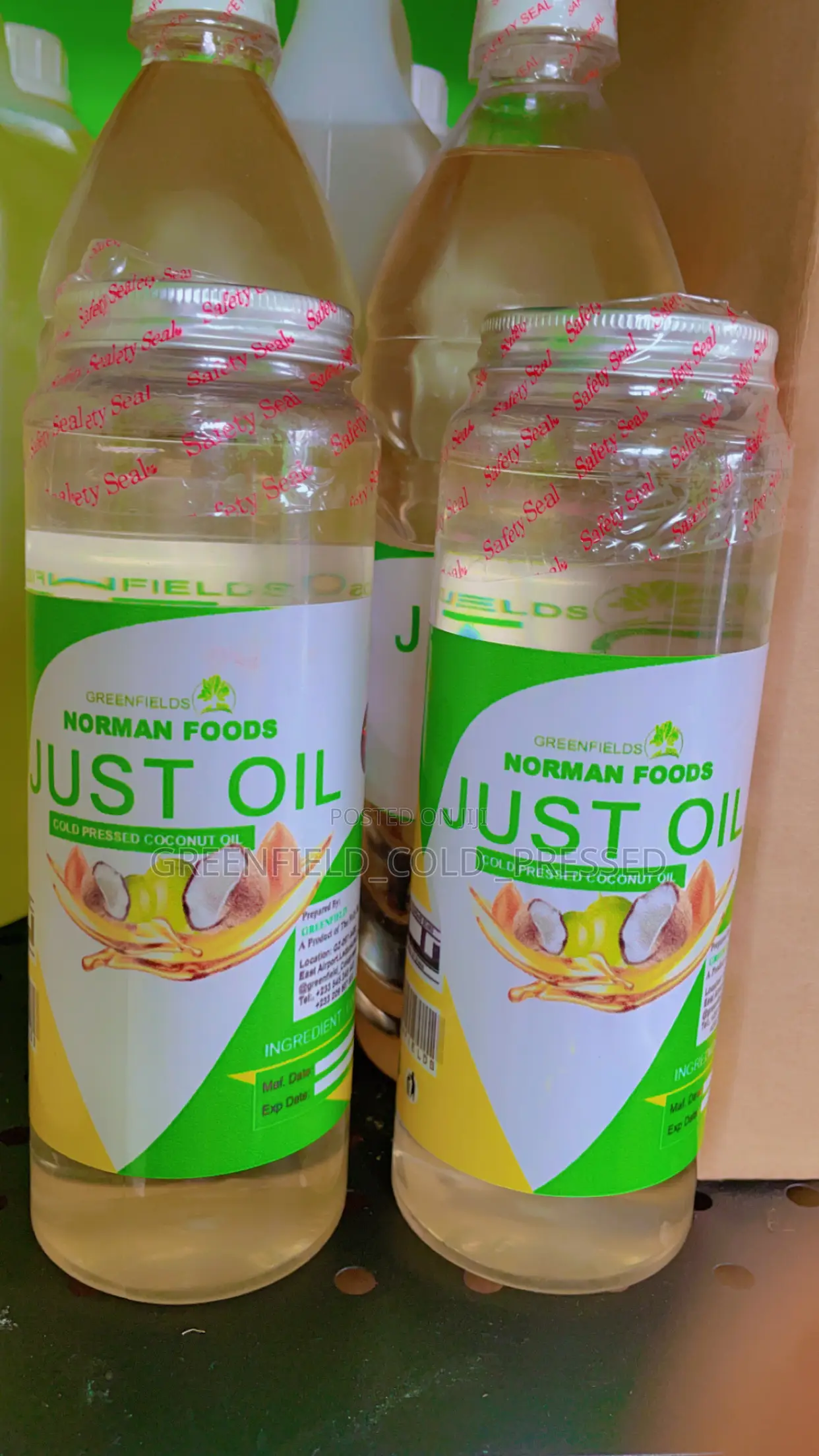 Cold Pressed Coconut Oil (Mct Oil) 500 Ml